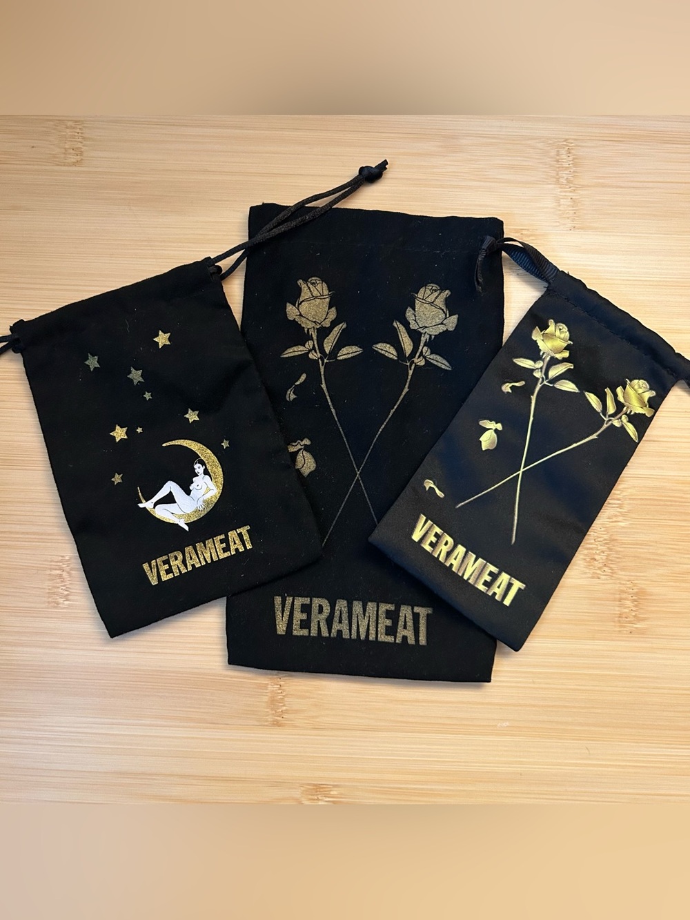 Verameat Jewelry Pouches Drawstring Accessory Travel Pouch Bag Bags NYC